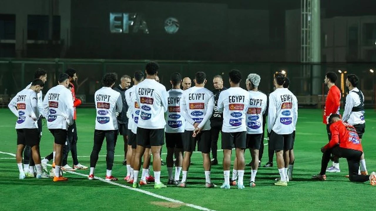 معسكر منتخب مصر المغلق يبدأ تحضيراته المكثفة لاستضافة أمم إفريقيا 2025